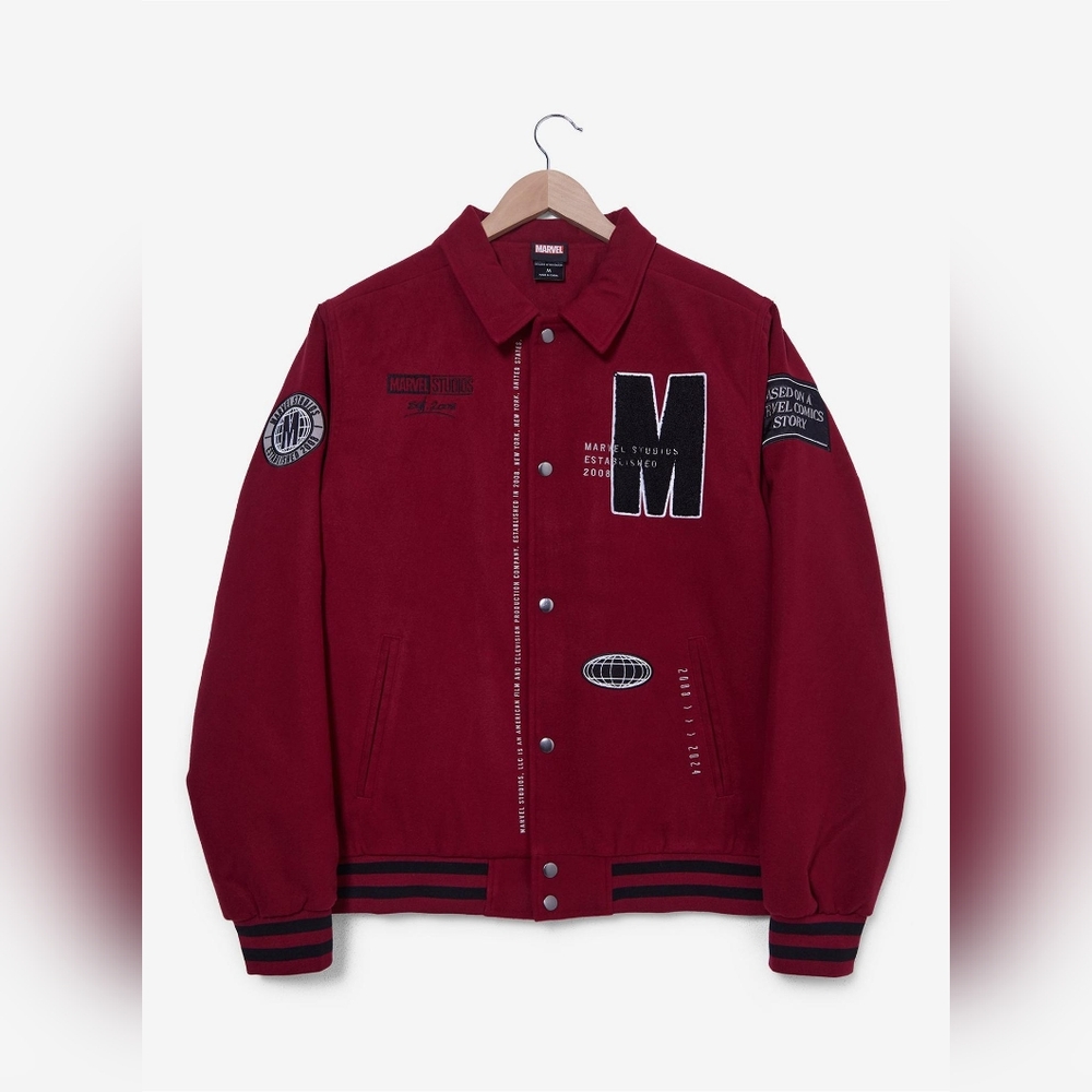 Marvel Studios Collared Bomber Jacket — BoxLunch Exclusive